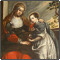 Św. Anna nauczająca Madonnę, Franciszek Lekszycki, ok. 3 ćw. XVII wieku