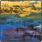 Znaki na niebie, 64.5 cm x 49.5 cm , akwaforta-akwatinta, 1994