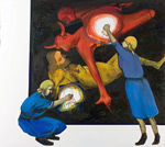 Jacek Sroka, Interwencja sprzątaczki albo koniec malarstwa, w dziewięciu obrazach, w tym dwu lustrzanych