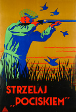 Stefan Norblin, Strzelaj pociskiem, l.20-30 XX w